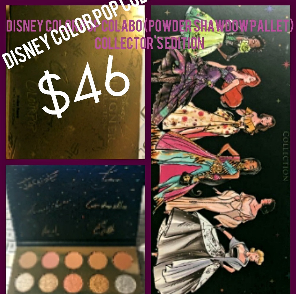 Disney x colour pop collaboration